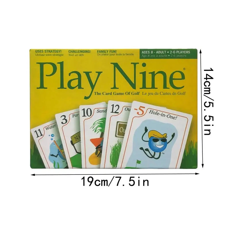 Tysmin Laoniu Golf-Inspired Card Game - Portable