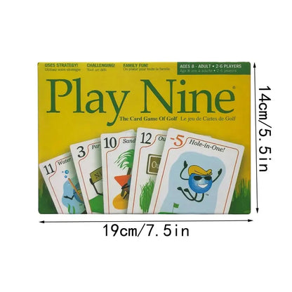 Tysmin Laoniu Golf-Inspired Card Game - Portable