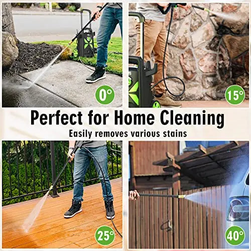 SWIPESMITH Power Washer 3000 Max PSI 2.4 GPM - Telescopic Handle