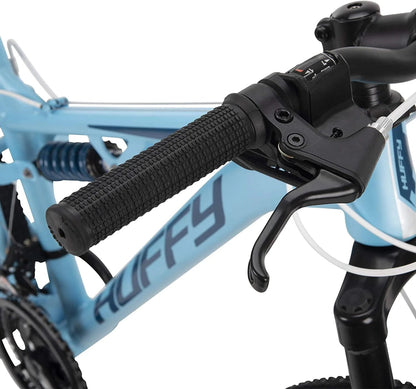 Huffy Women's Full Suspension Mountain Bike, Blue, 26 in - Marker