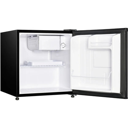 Magic Chef Compact Refrigerator 1.7 Cu. Ft., Black, 17.3 in Width