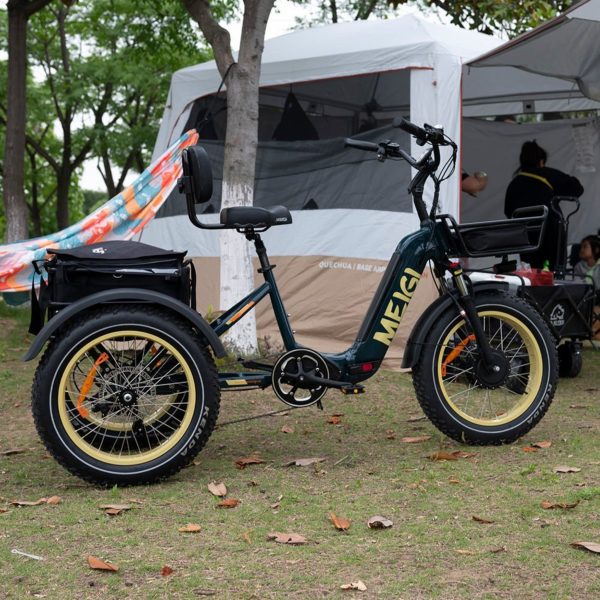 DWMEIGI Silverado 20 48V/14AH 750W Foldable Fat Tire Electric Trike, 330LBS - MG2301 96817362