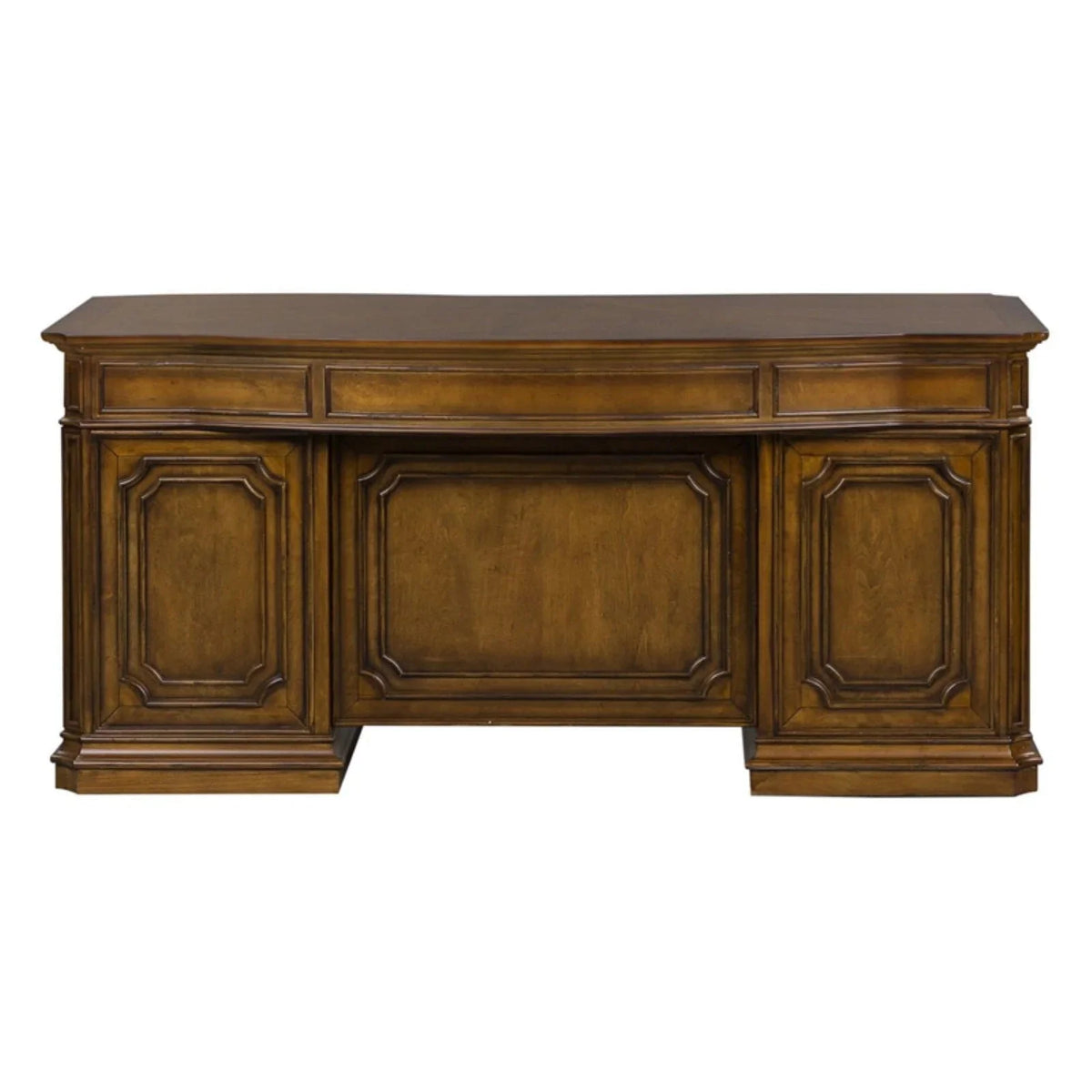 Liberty Furniture Industries Jr Executive Desk - Antique Toffee