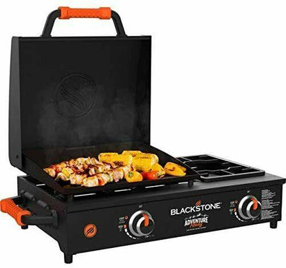 Blackstone Adventure Ready 17 Inch Tabletop Griddle With Range Top - Black