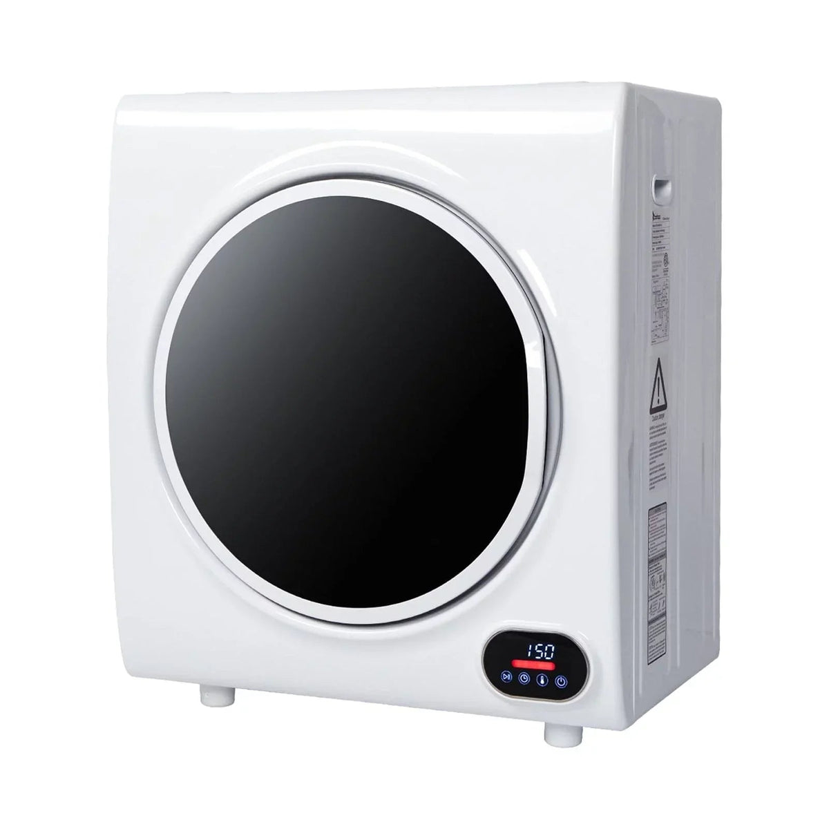 ZOKOP Compact Portable Clothes Dryer, 2.6CUFT, 110V, 4KG Capacity, White - GYJ40-88C1-E