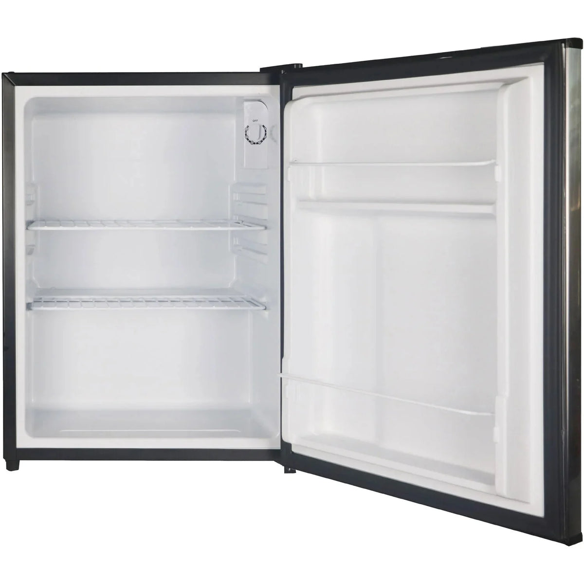Magic Chef Compact Refrigerator 1.7 Cu. Ft., Black, 17.3 in Width