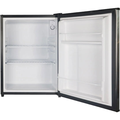 Magic Chef Compact Refrigerator 1.7 Cu. Ft., Black, 17.3 in Width